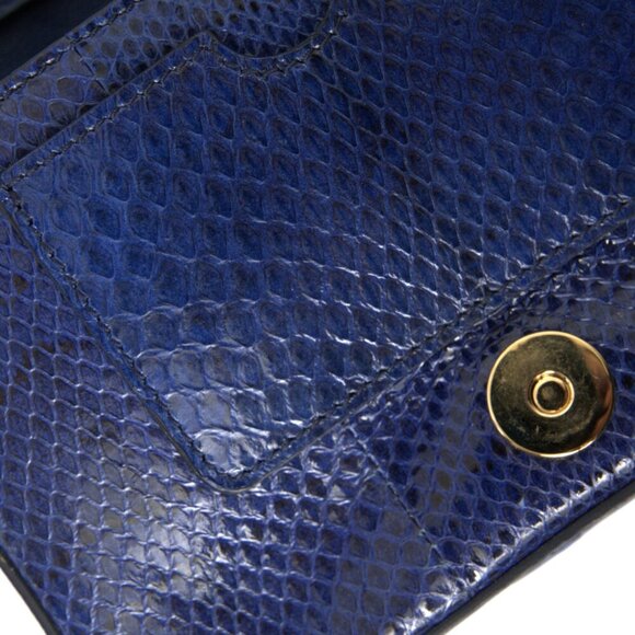 Dolce & Gabbana Exquisite Blue Mink Fur Shoulder Bag/Blue - Picture 3 of 6